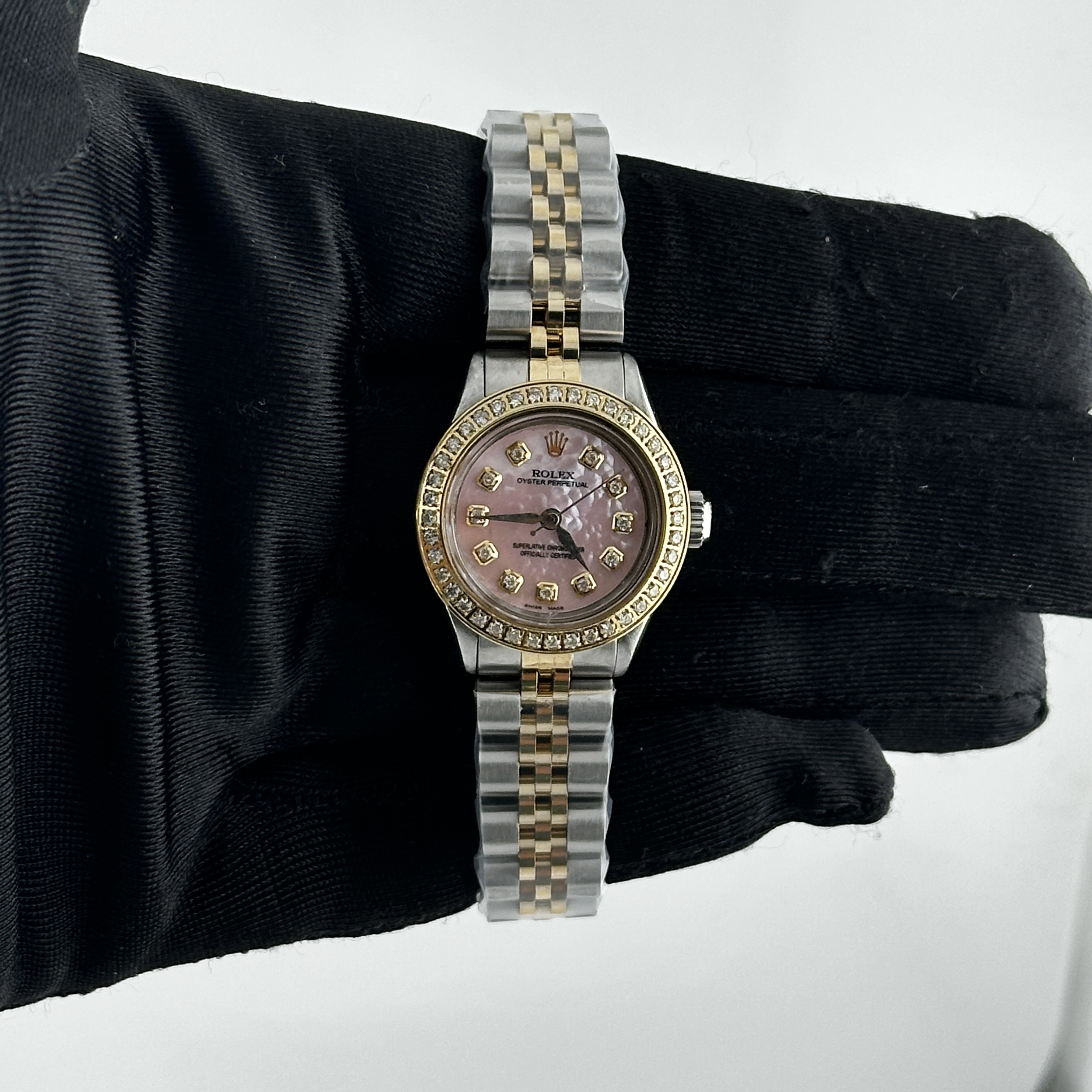 1962 Rolex Oyster Perpetual 25mm Stainless Steel & Yellow  display picture 1