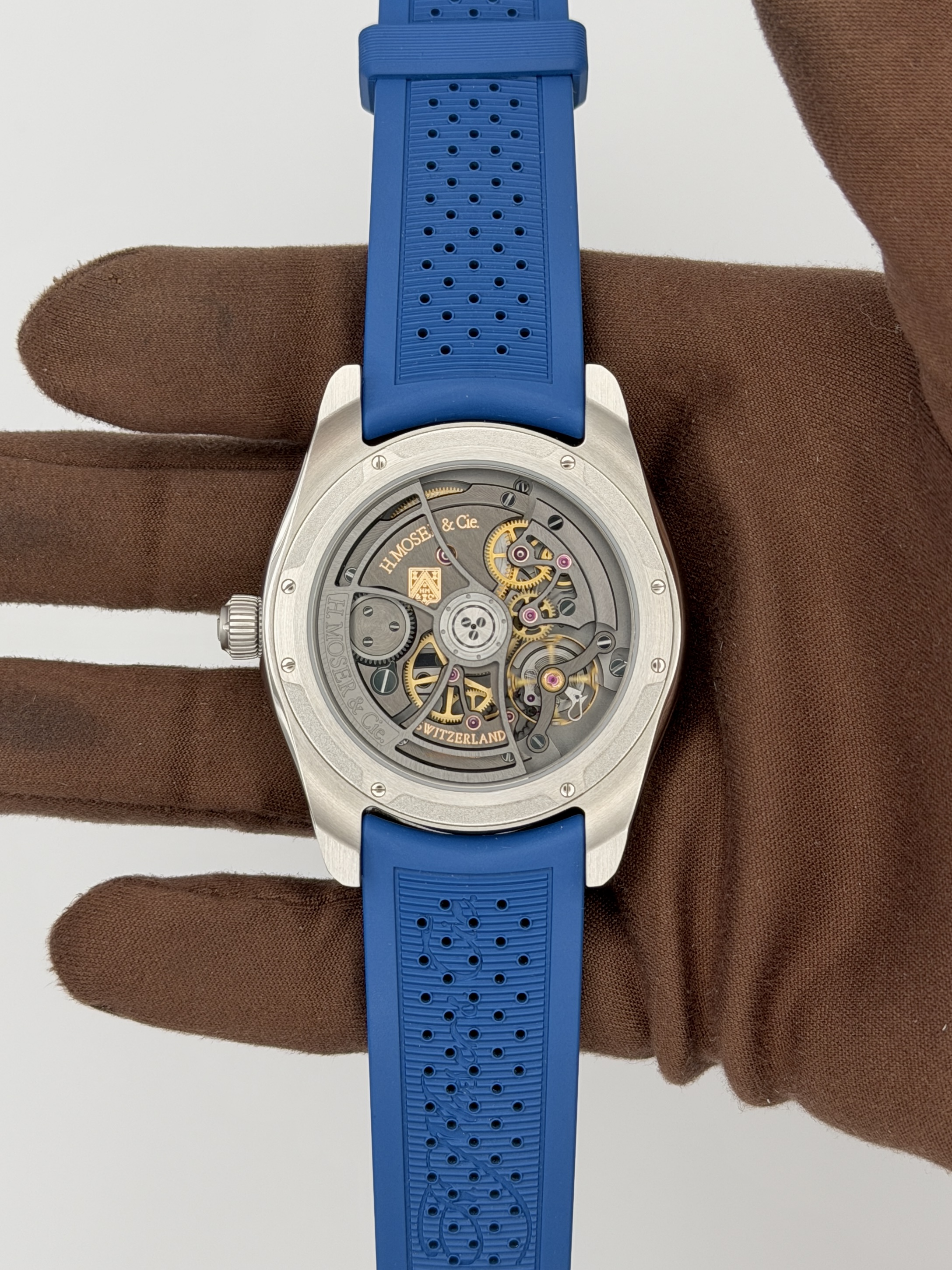 2026 H. Moser & Cie Pioneer Retrograde Seconds 42.8mm Stainless Steel 3250-1200 — image 4